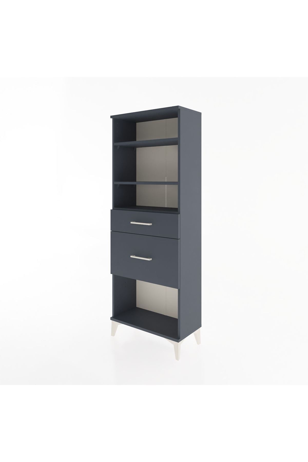 Arges Dolap 3 Raflı 2 Çekmeceli 60x30x163 - S20M036V5A