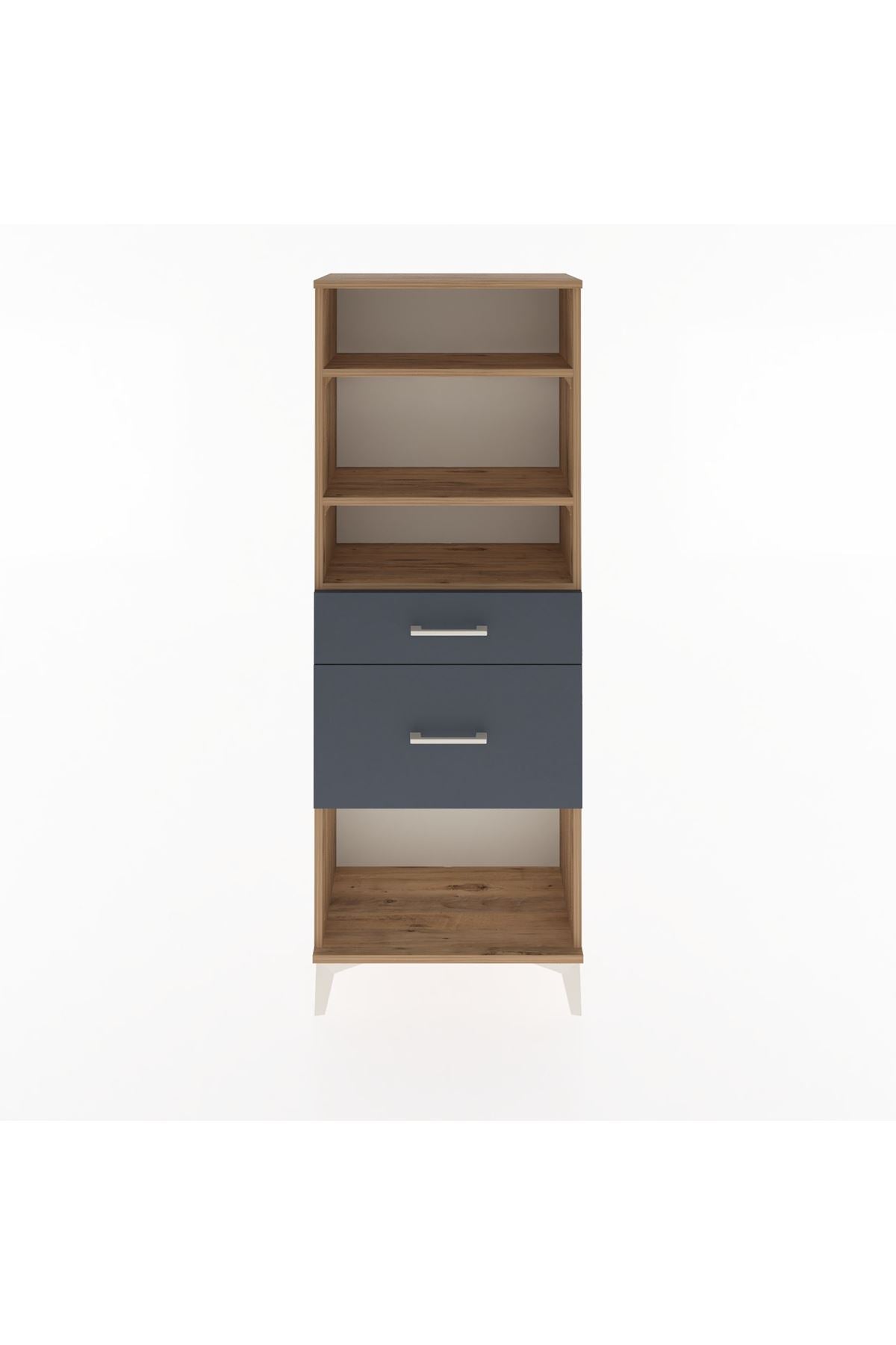 Arges Dolap 3 Raflı 2 Çekmeceli 60x30x163 - S20M036V8A