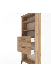 Arges Dolap 3 Raflı 2 Çekmeceli 60x30x163 - S20M036V9A