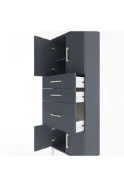 Arges Dolap 2 Raflı 3 Çekmeceli 4 Kapaklı 60x30x163 - S20M037V5A