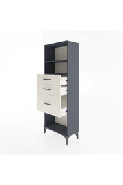 Arges Dolap 2 Raflı 3 Çekmeceli 60x30x163 - S20M040V4A