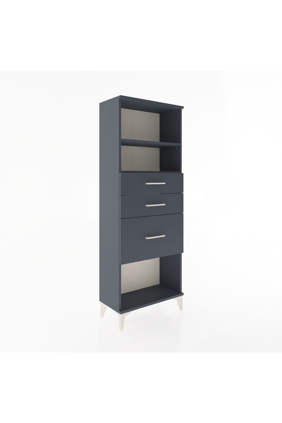 Arges Dolap 2 Raflı 3 Çekmeceli 60x30x163 - S20M040V5A