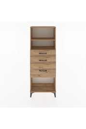 Arges Dolap 2 Raflı 3 Çekmeceli 60x30x163 - S20M040V9A