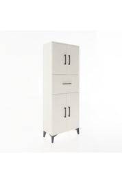 Arges Dolap 2 Raflı Tek Çekmeceli 4 Kapaklı 60x30x163 - S20M041V1A