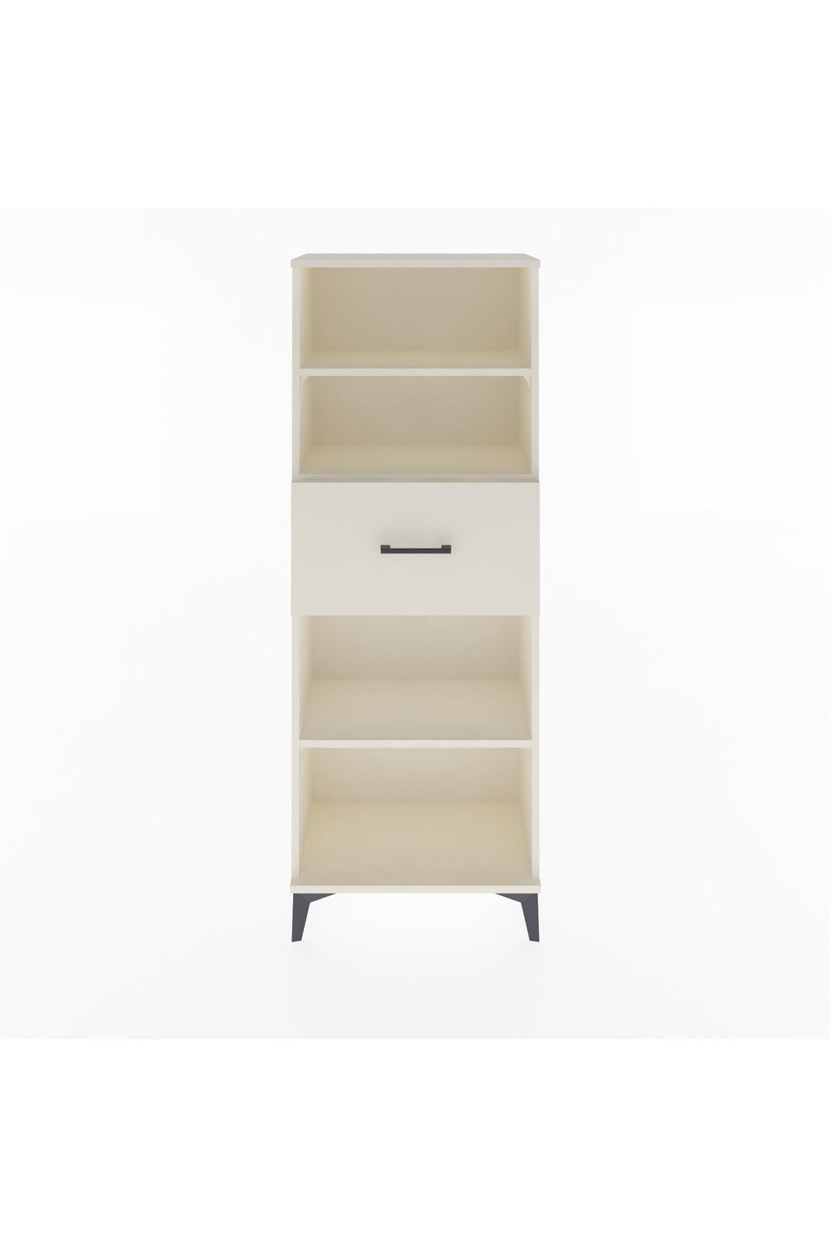 Arges Dolap 3 Raflı Tek Çekmeceli 60x30x163 - S20M044V1A
