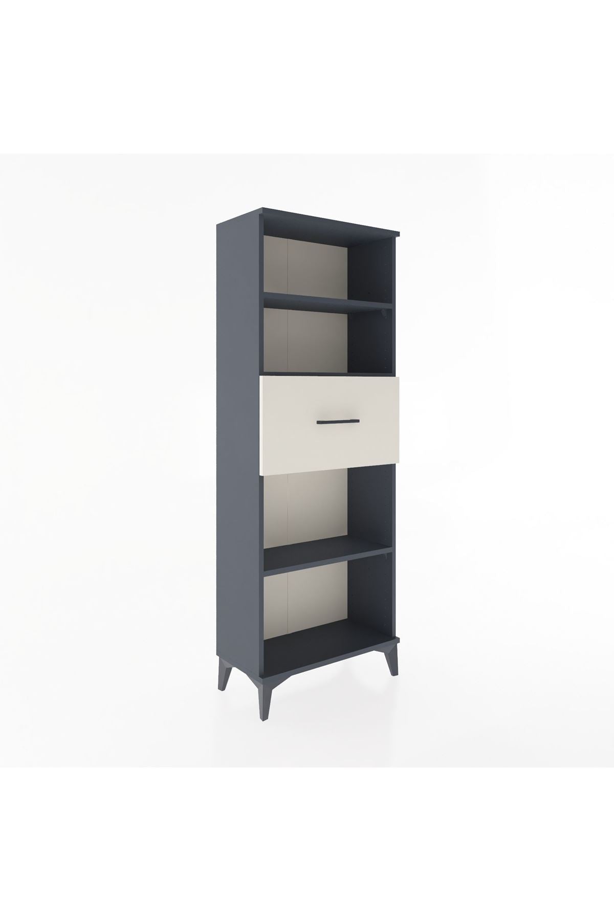 Arges Dolap 3 Raflı Tek Çekmeceli 60x30x163 - S20M044V4A