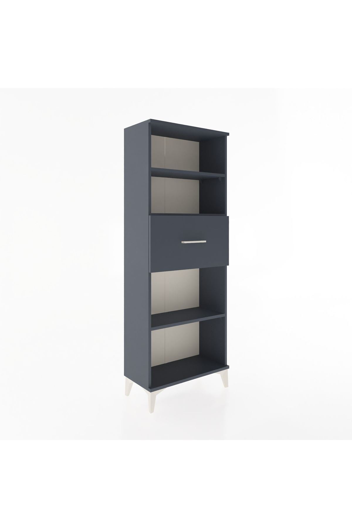 Arges Dolap 3 Raflı Tek Çekmeceli 60x30x163 - S20M044V5A