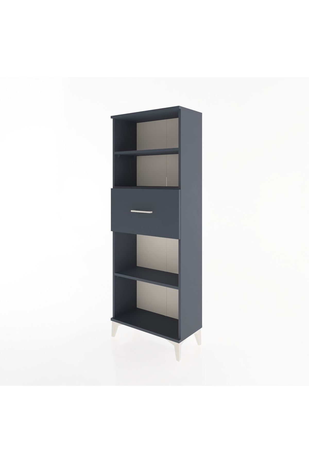 Arges Dolap 3 Raflı Tek Çekmeceli 60x30x163 - S20M044V5A