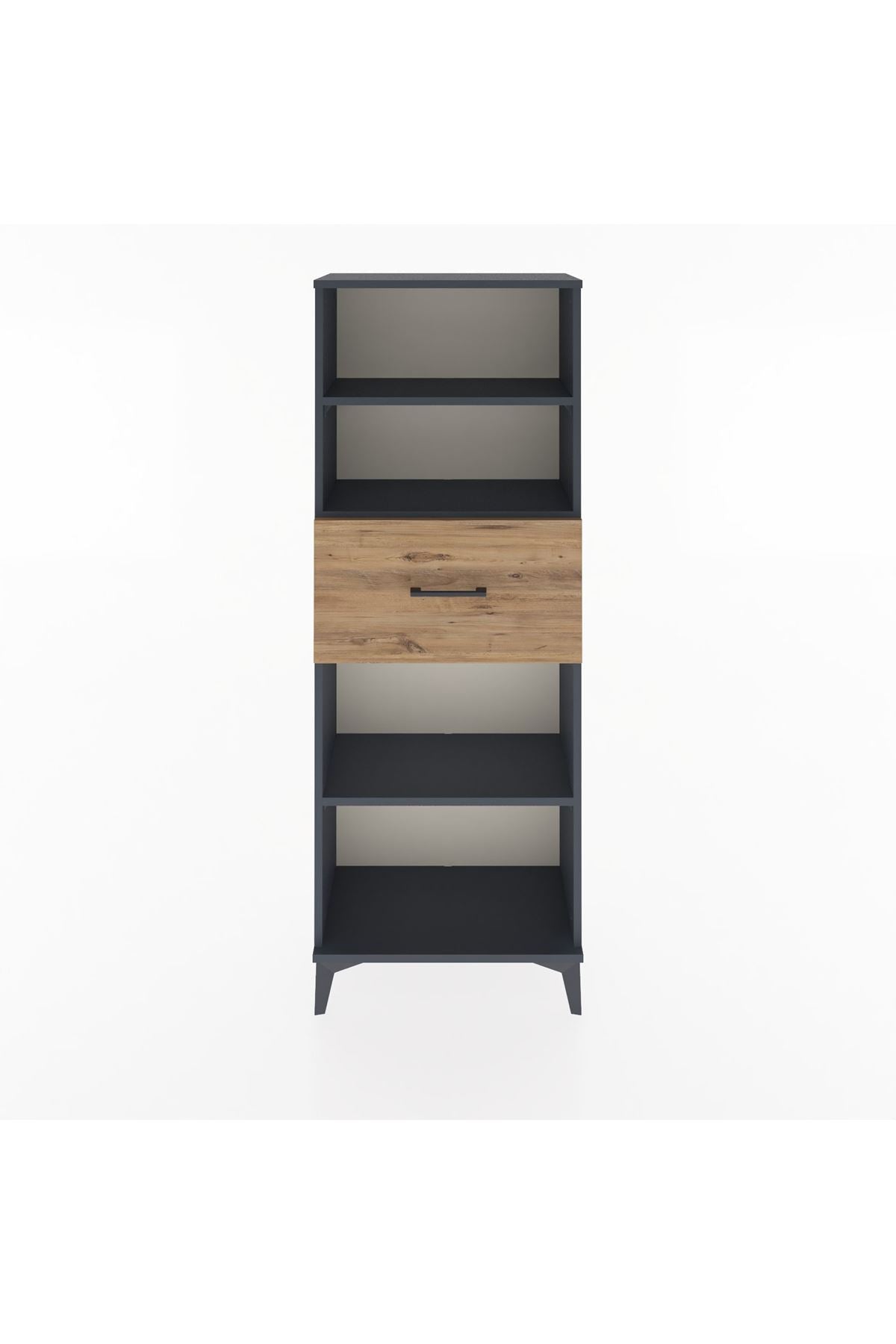 Arges Dolap 3 Raflı Tek Çekmeceli 60x30x163 - S20M044V6A