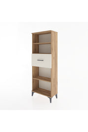 Arges Dolap 3 Raflı Tek Çekmeceli 60x30x163 - S20M044V7A