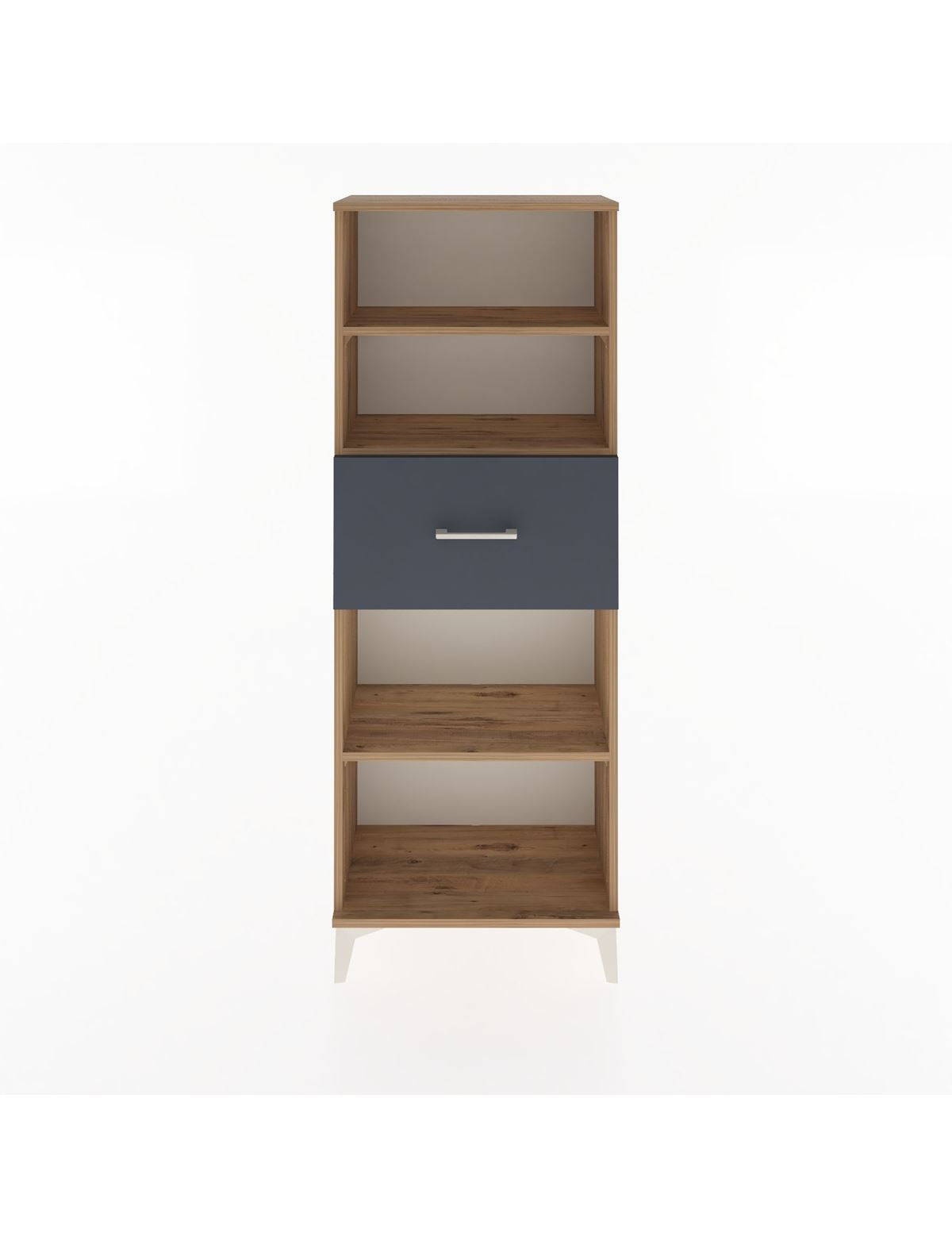 Arges Dolap 3 Raflı Tek Çekmeceli 60x30x163 - S20M044V8A