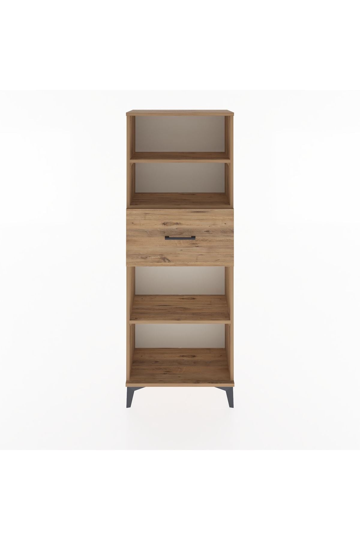 Arges Dolap 3 Raflı Tek Çekmeceli 60x30x163 - S20M044V9A