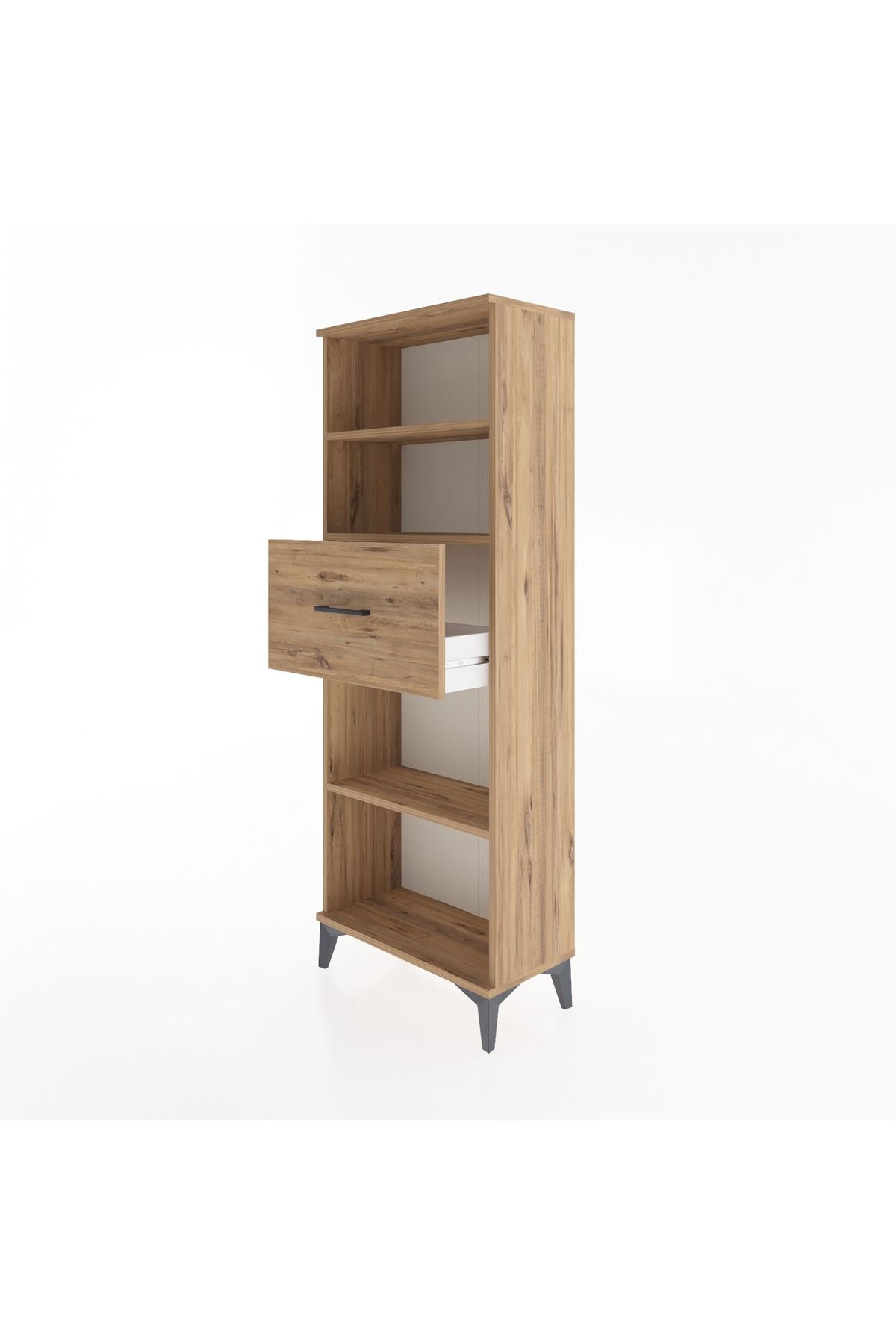 Arges Dolap 3 Raflı Tek Çekmeceli 60x30x163 - S20M044V9A