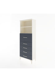 Arges Dolap 2 Raflı 5 Çekmeceli 60x30x163 - S20M046V2A