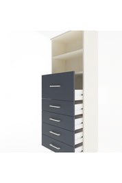 Arges Dolap 2 Raflı 5 Çekmeceli 60x30x163 - S20M046V2A
