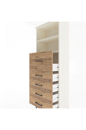 Arges Dolap 2 Raflı 5 Çekmeceli 60x30x163 - S20M046V3A