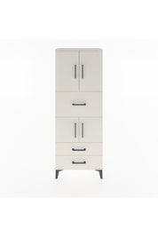 Arges Dolap 3 Raflı 3 Çekmeceli 4 Kapaklı 60x30x163 - S20M047V1A