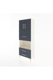 Arges Dolap 3 Raflı 3 Çekmeceli 2 Kapaklı 60x30x163 - S20M049V2A
