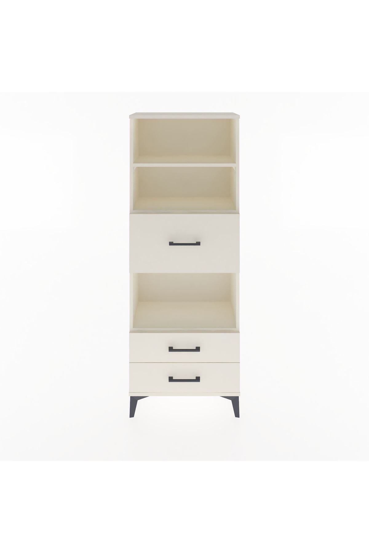 Arges Dolap 3 Raflı 3 Çekmeceli 60x30x163 - S20M050V1A
