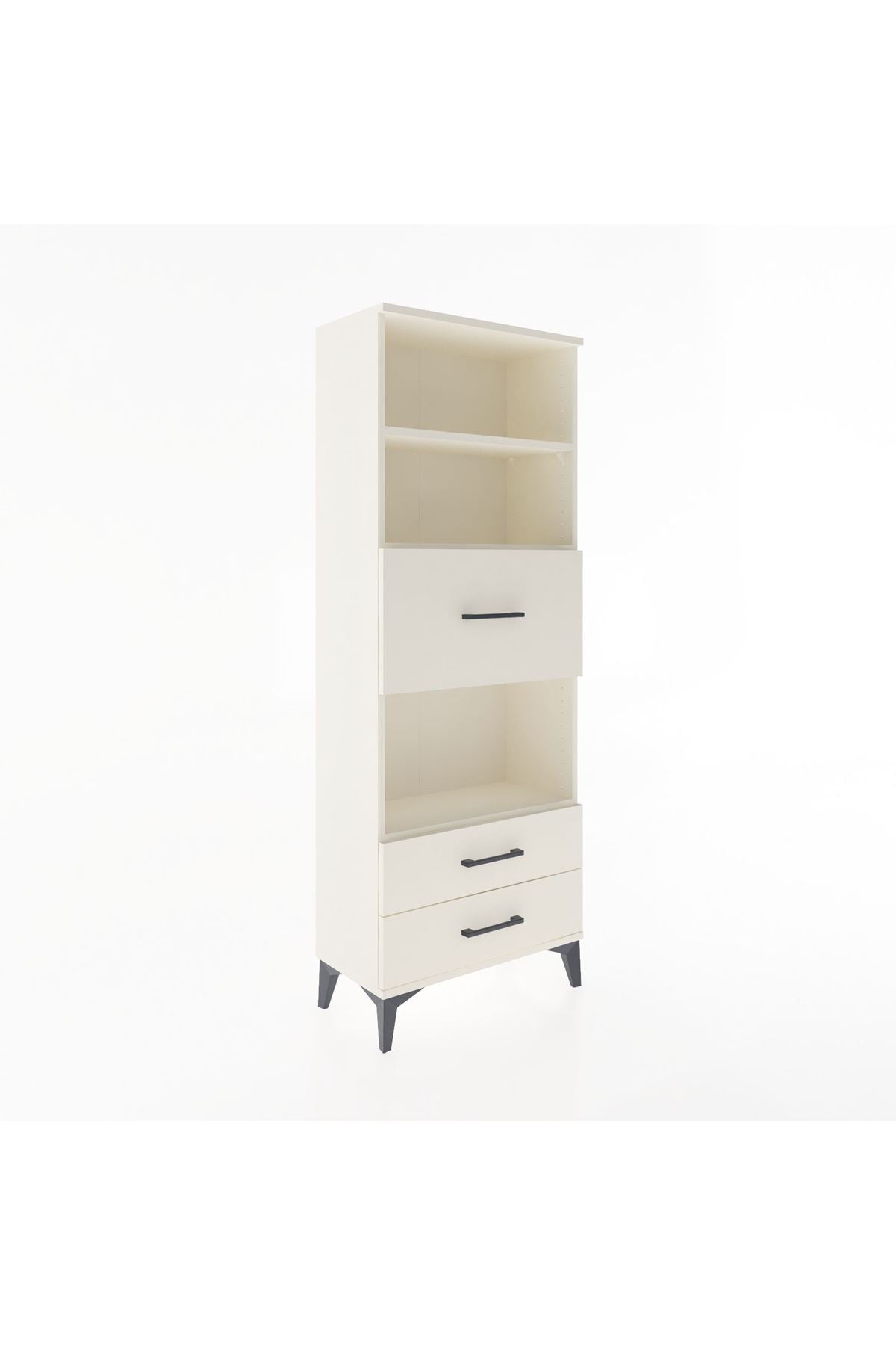 Arges Dolap 3 Raflı 3 Çekmeceli 60x30x163 - S20M050V1A