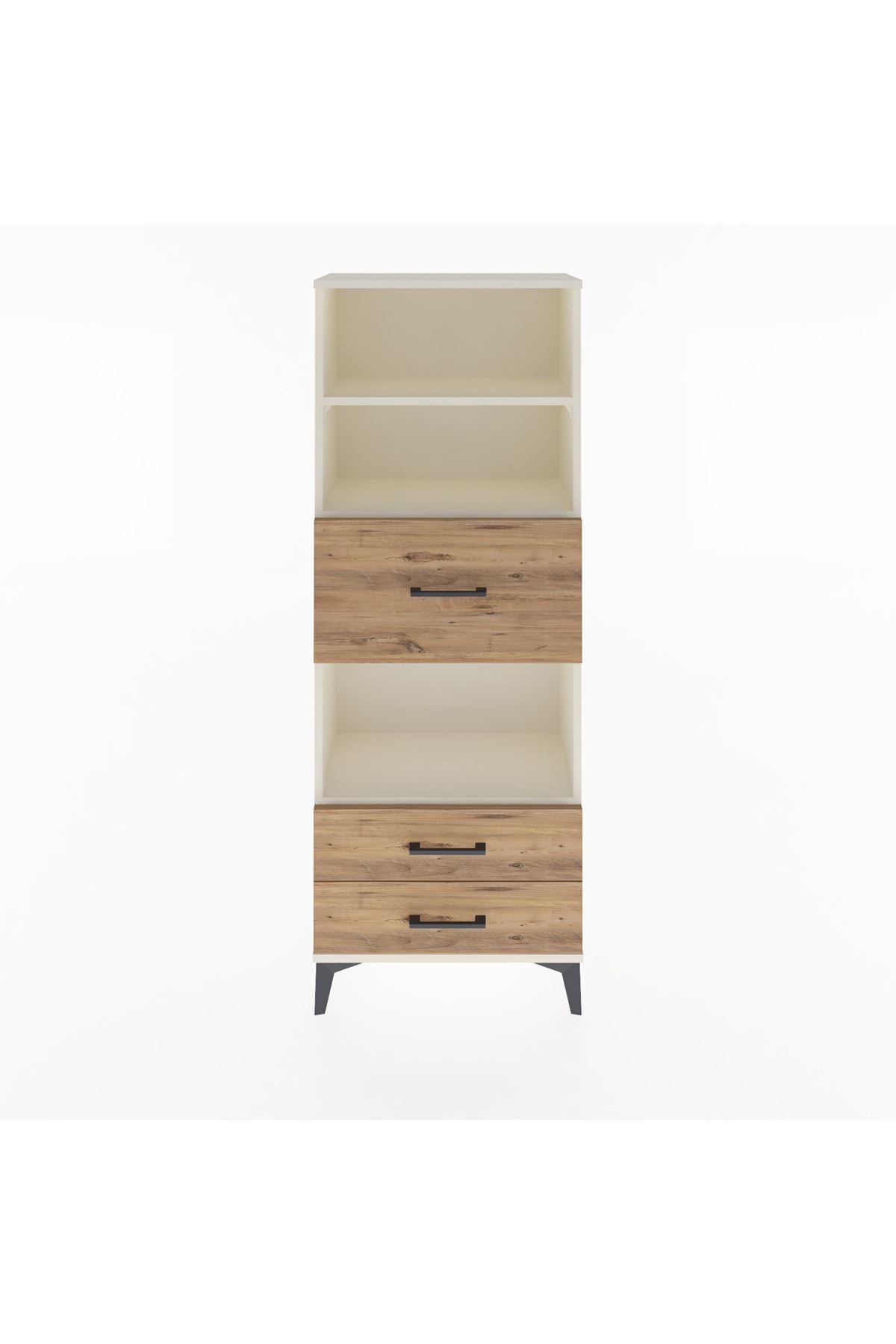 Arges Dolap 3 Raflı 3 Çekmeceli 60x30x163 - S20M050V3A