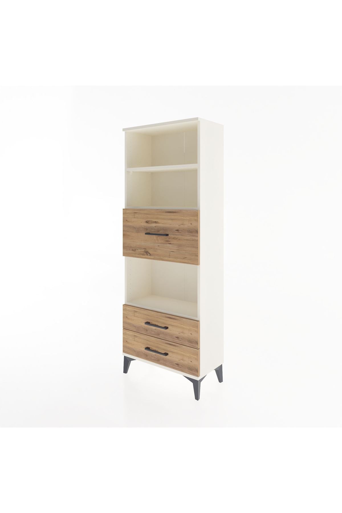 Arges Dolap 3 Raflı 3 Çekmeceli 60x30x163 - S20M050V3A