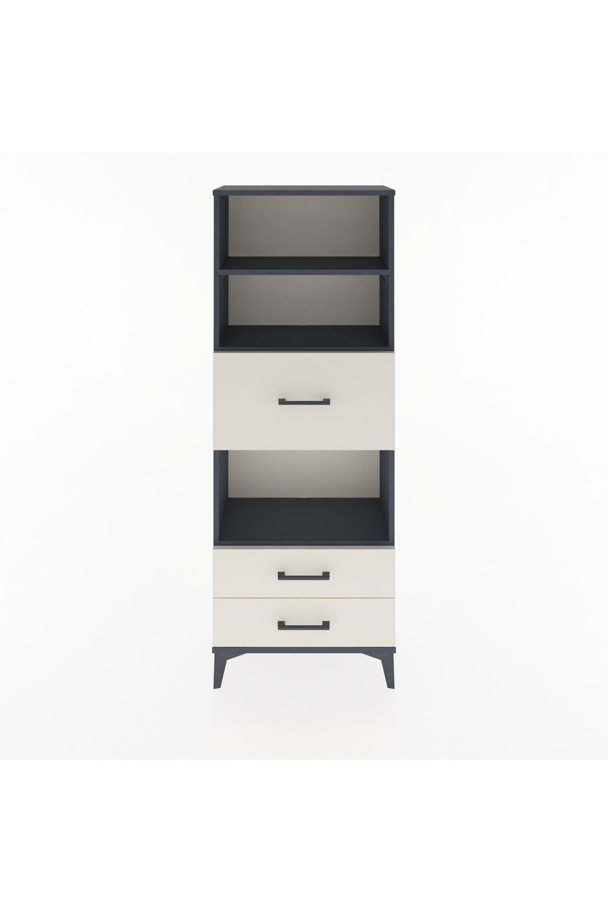 Arges Dolap 3 Raflı 3 Çekmeceli 60x30x163 - S20M050V4A