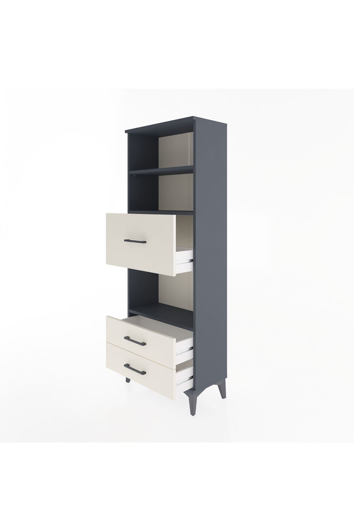 Arges Dolap 3 Raflı 3 Çekmeceli 60x30x163 - S20M050V4A