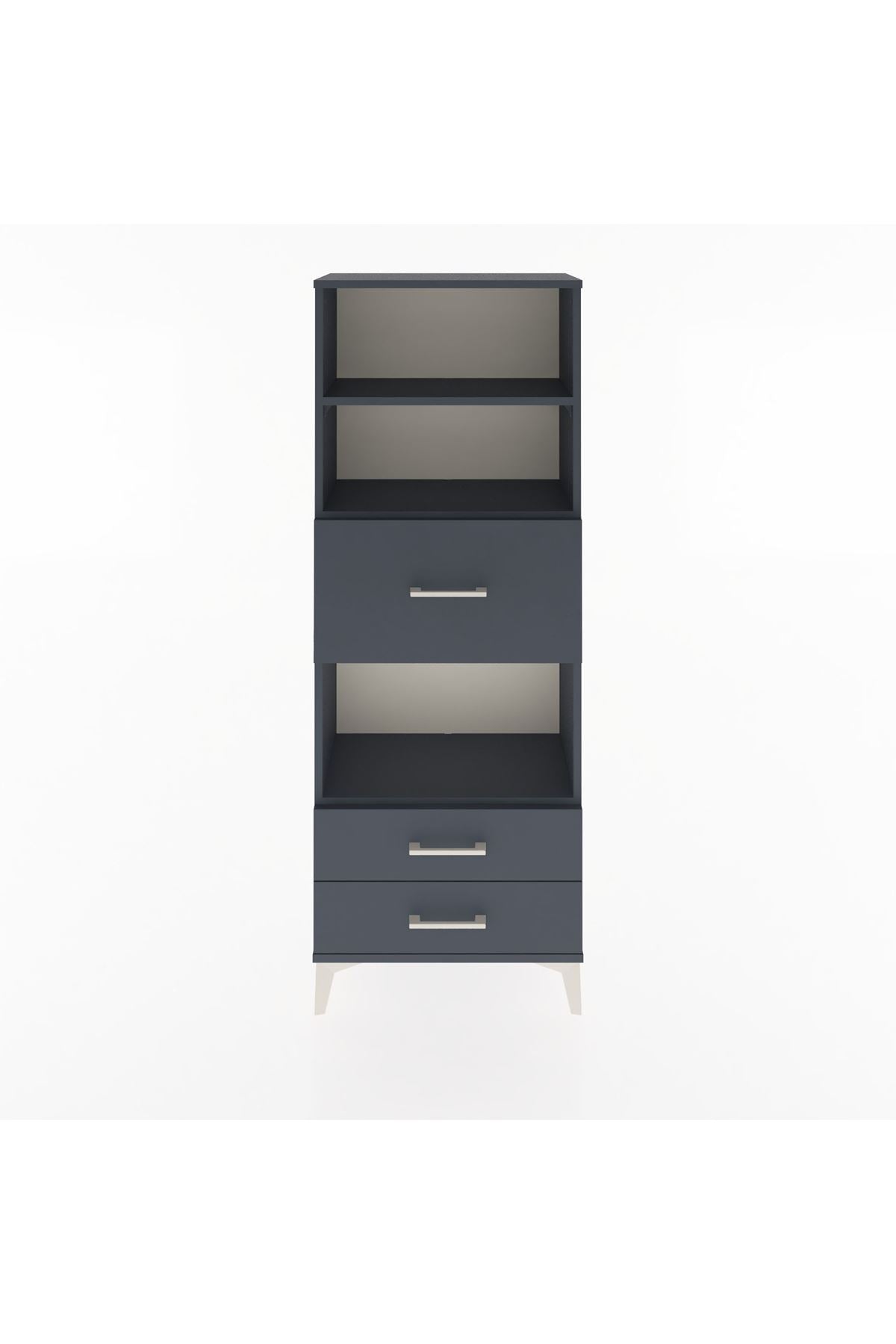Arges Dolap 3 Raflı 3 Çekmeceli 60x30x163 - S20M050V5A