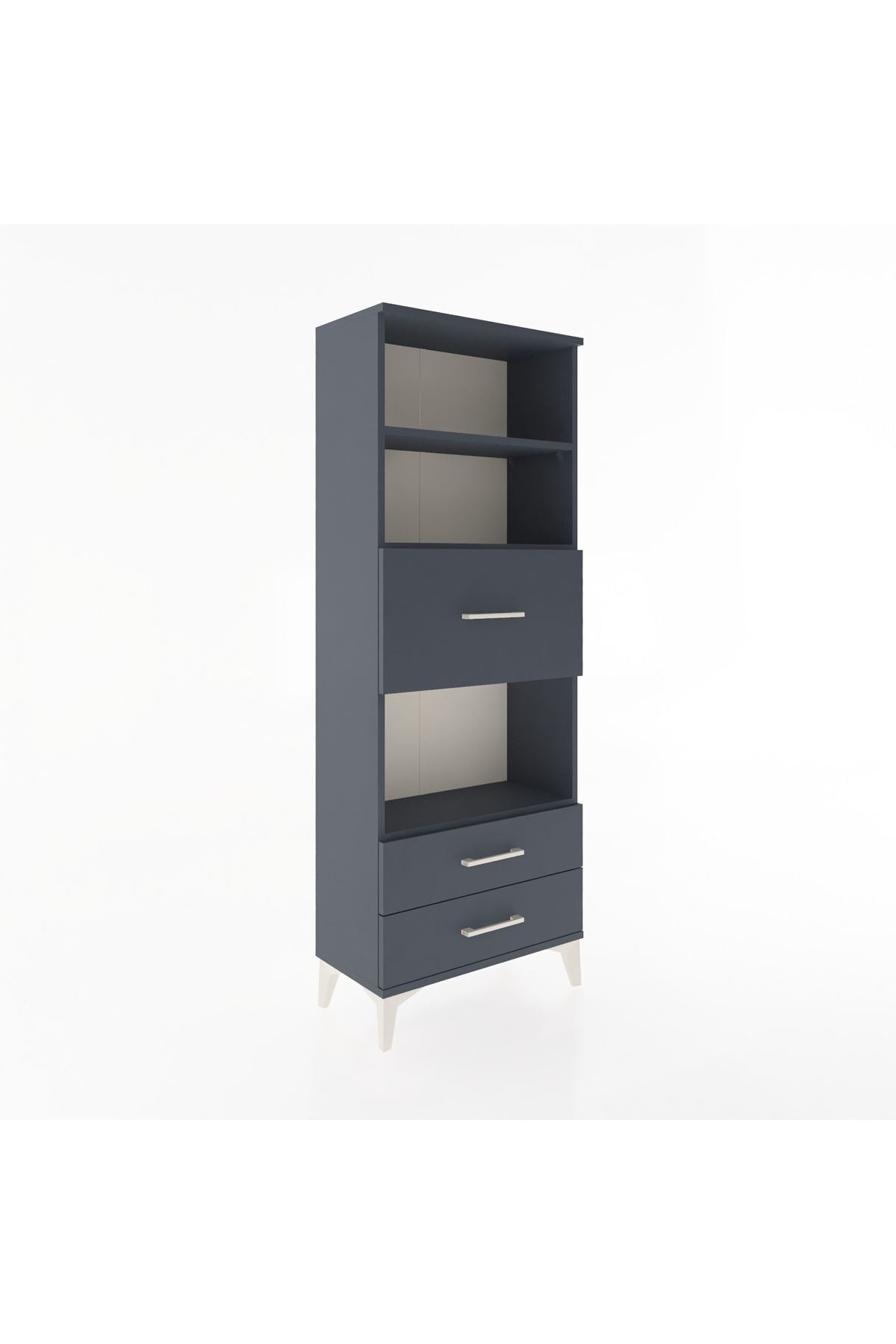 Arges Dolap 3 Raflı 3 Çekmeceli 60x30x163 - S20M050V5A