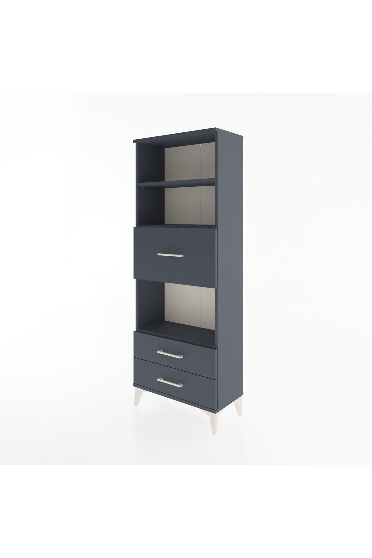 Arges Dolap 3 Raflı 3 Çekmeceli 60x30x163 - S20M050V5A