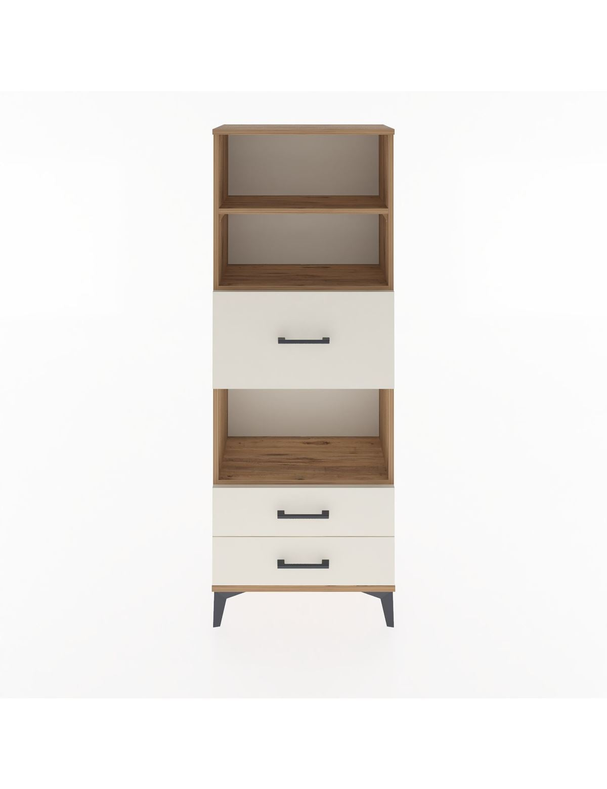 Arges Dolap 3 Raflı 3 Çekmeceli 60x30x163 - S20M050V7A