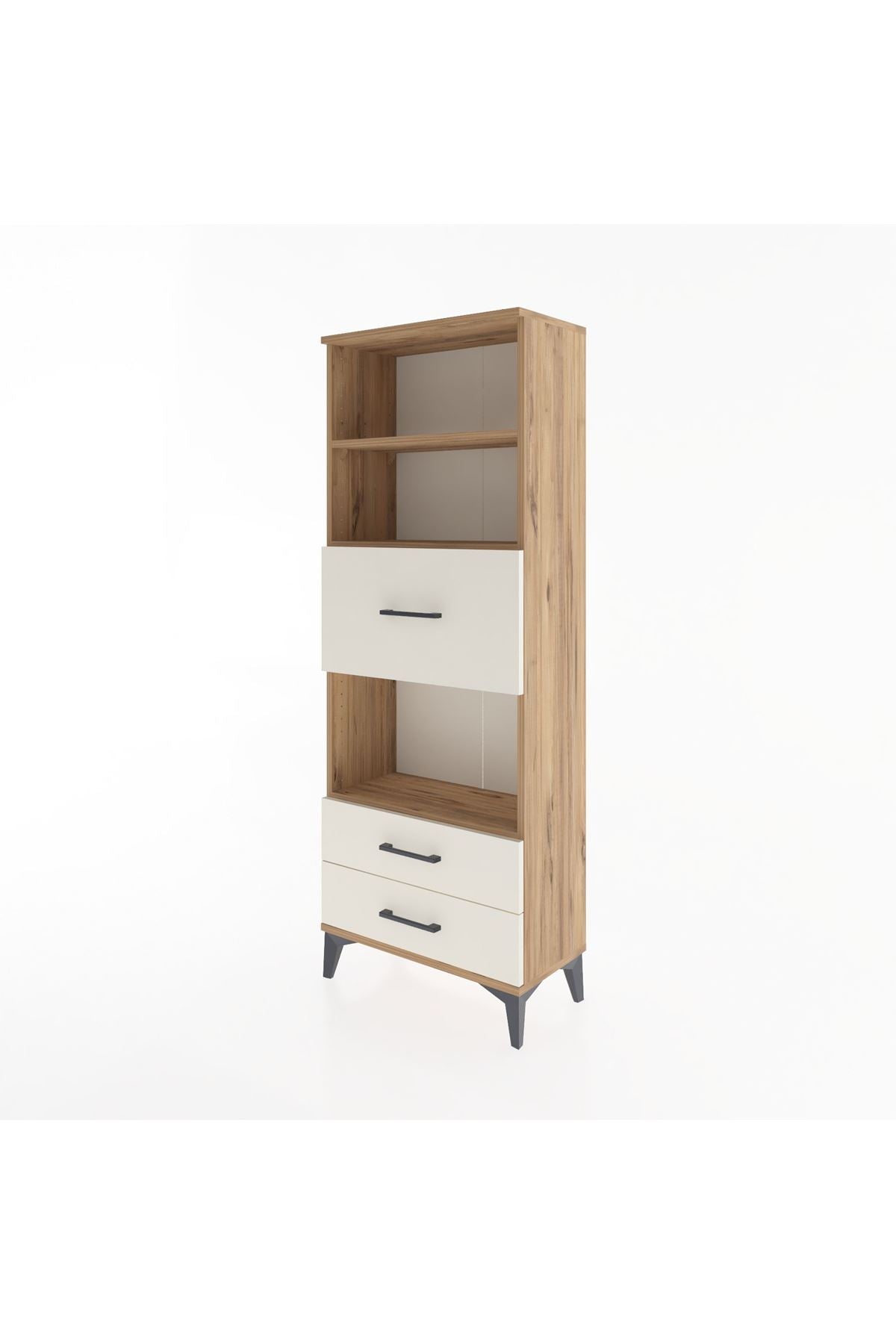 Arges Dolap 3 Raflı 3 Çekmeceli 60x30x163 - S20M050V7A