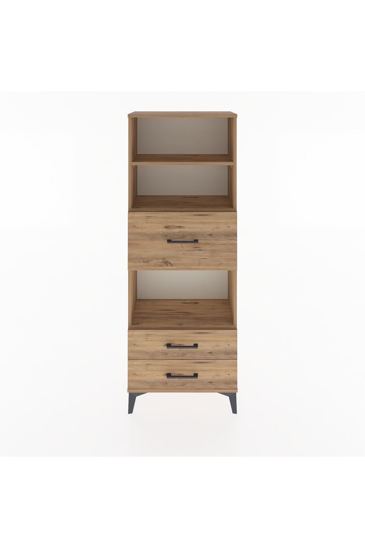 Arges Dolap 3 Raflı 3 Çekmeceli 60x30x163 - S20M050V9A