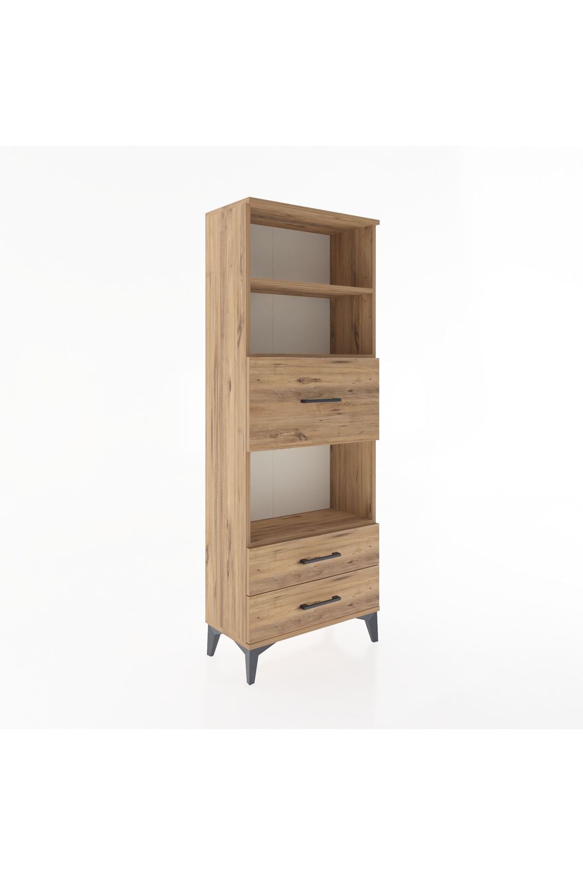 Arges Dolap 3 Raflı 3 Çekmeceli 60x30x163 - S20M050V9A
