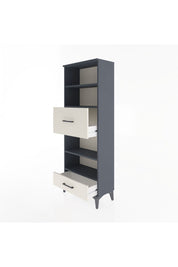 Arges Dolap 4 Raflı 2 Çekmeceli 60x30x163 - S20M054V4A