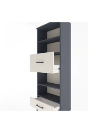 Arges Dolap 4 Raflı 2 Çekmeceli 60x30x163 - S20M054V4A