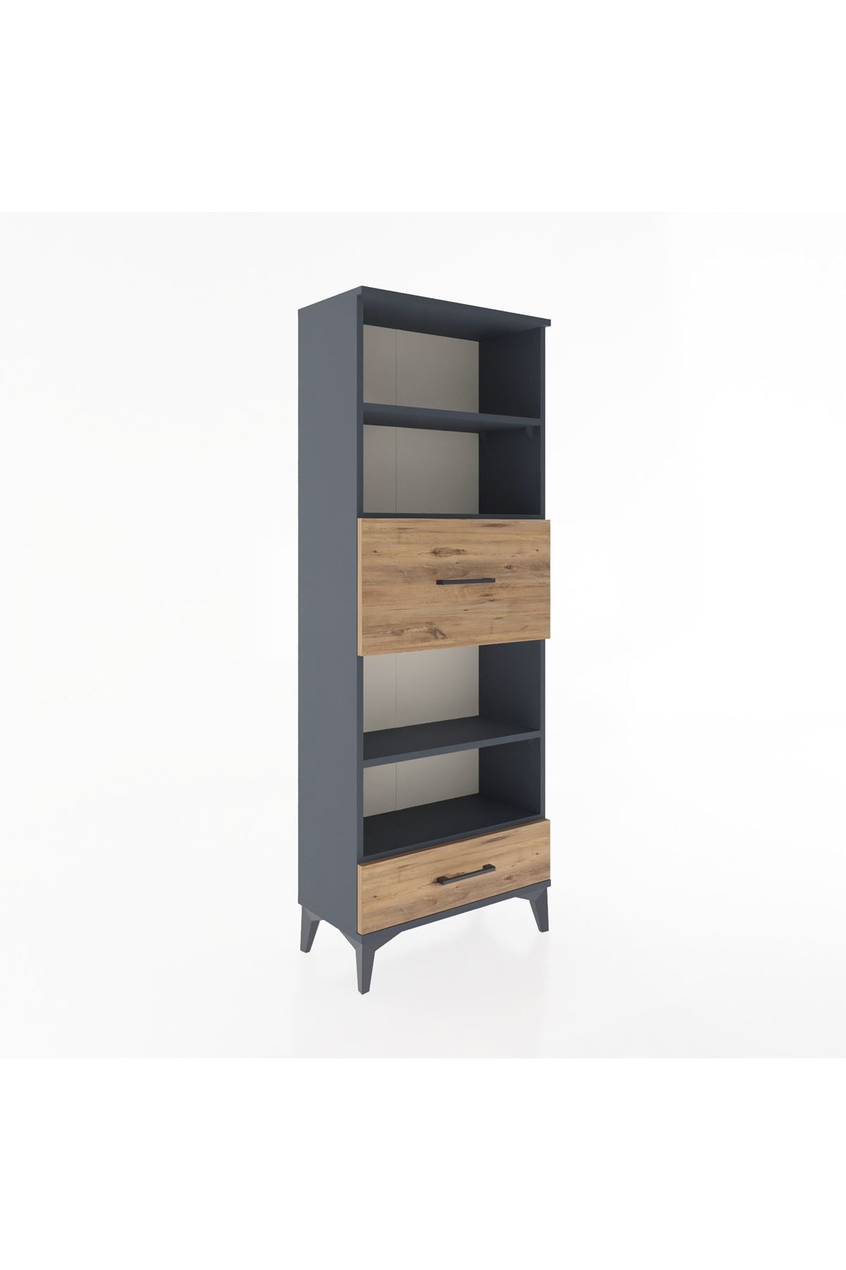 Arges Dolap 4 Raflı 2 Çekmeceli 60x30x163 - S20M054V6A