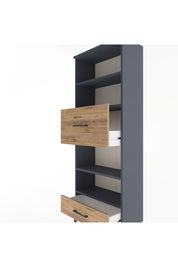 Arges Dolap 4 Raflı 2 Çekmeceli 60x30x163 - S20M054V6A