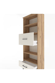 Arges Dolap 4 Raflı 2 Çekmeceli 60x30x163 - S20M054V7A