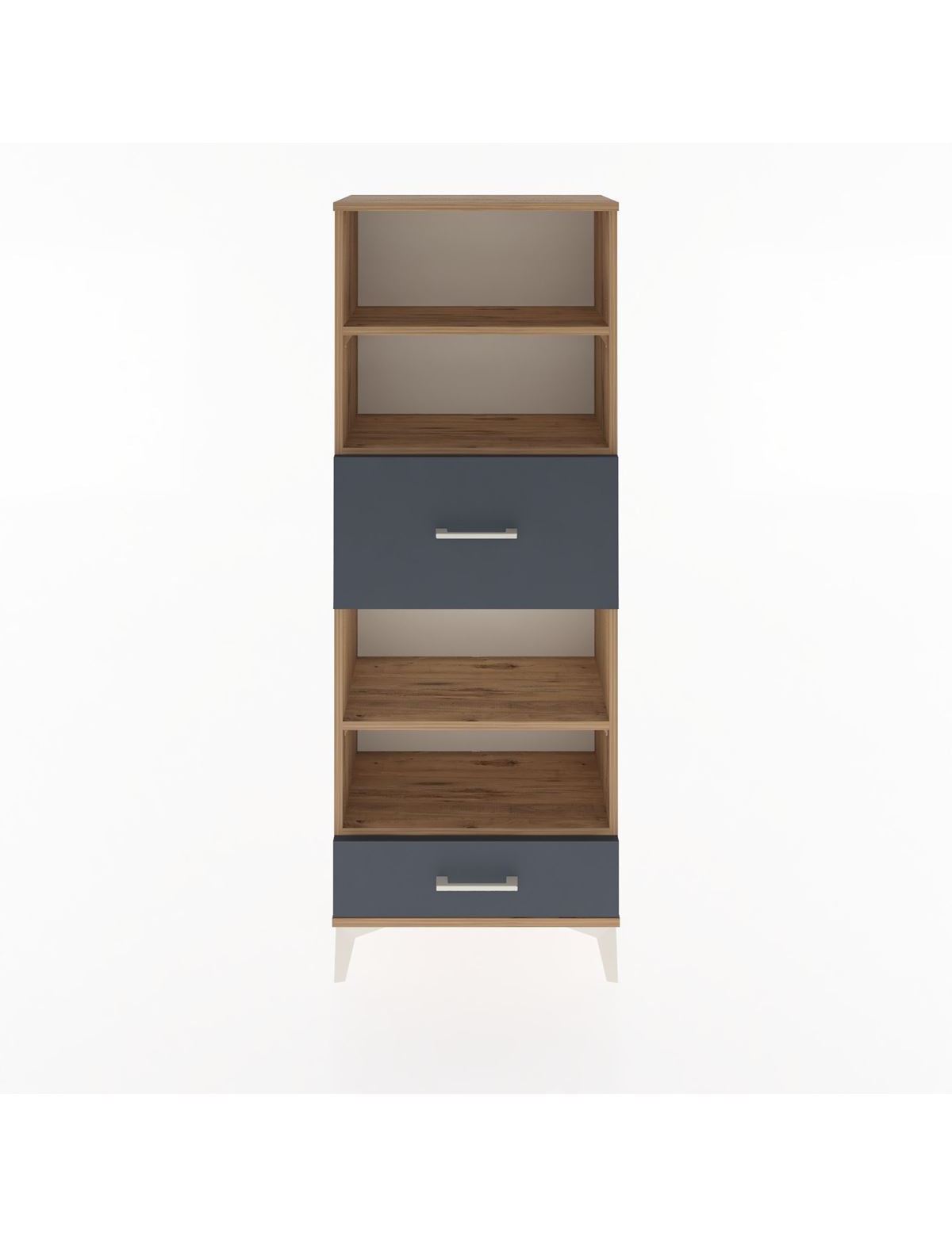 Arges Dolap 4 Raflı 2 Çekmeceli 60x30x163 - S20M054V8A