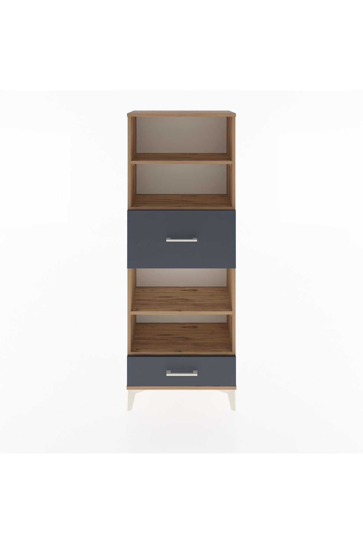 Arges Dolap 4 Raflı 2 Çekmeceli 60x30x163 - S20M054V8A