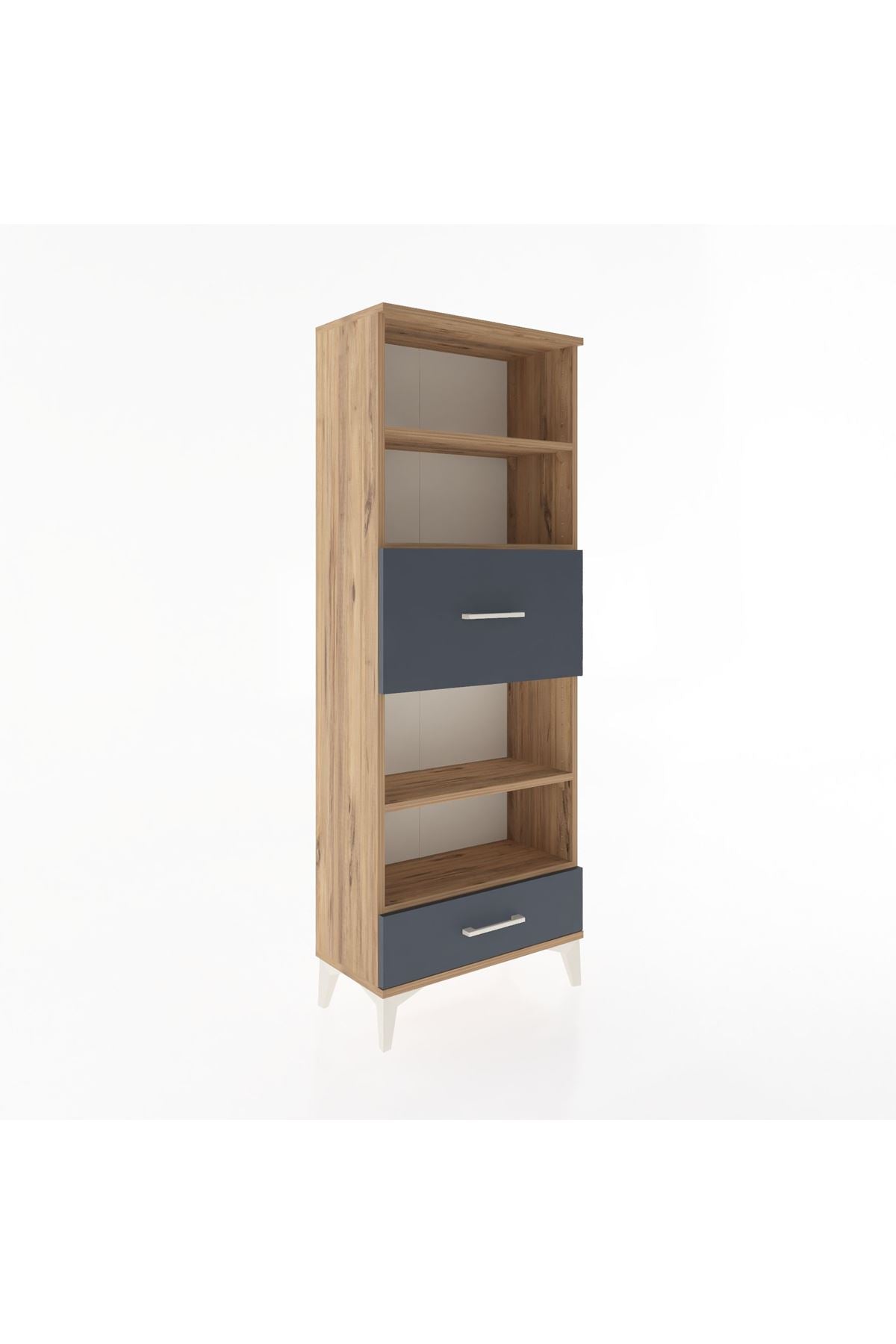 Arges Dolap 4 Raflı 2 Çekmeceli 60x30x163 - S20M054V8A