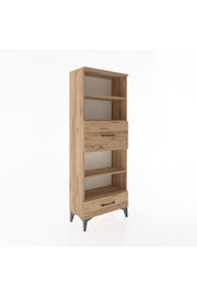 Arges Dolap 4 Raflı 2 Çekmeceli 60x30x163 - S20M054V9A