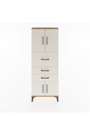 Arges Dolap 2 Raflı 3 Çekmeceli 4 Kapaklı 60x30x163 - S20M055V7A
