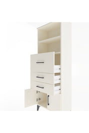 Arges Dolap 2 Raflı 3 Çekmeceli 2 Kapaklı 60x30x163 - S20M056V1A