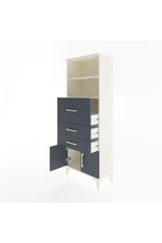 Arges Dolap 2 Raflı 3 Çekmeceli 2 Kapaklı 60x30x163 - S20M056V2A