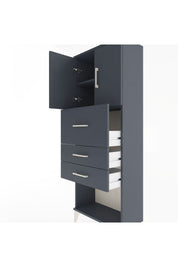 Arges Dolap 2 Raflı 3 Çekmeceli 2 Kapaklı 60x30x163 - S20M057V5A