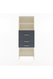 Arges Dolap 2 Raflı 3 Çekmeceli 60x30x163 - S20M058V2A
