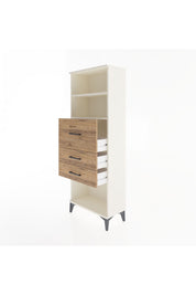 Arges Dolap 2 Raflı 3 Çekmeceli 60x30x163 - S20M058V3A